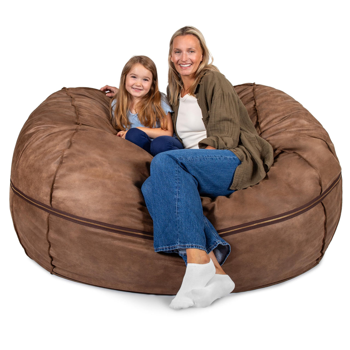 Big Joe Fuf Oversized Couch with Removable Cover