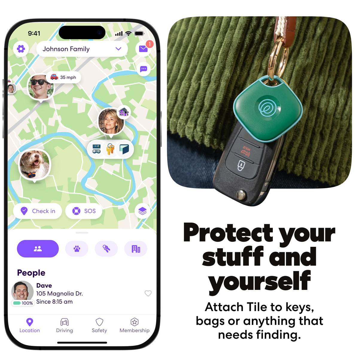 Life360 Tile - Bluetooth Tracker