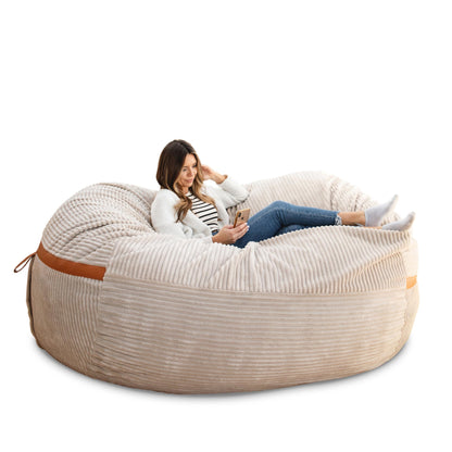 Big Joe Fuf Oversized Couch with Removable Cover