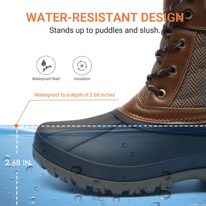 DREAM PAIRS Women's Winter Snow Boots - Classic Duck Boots