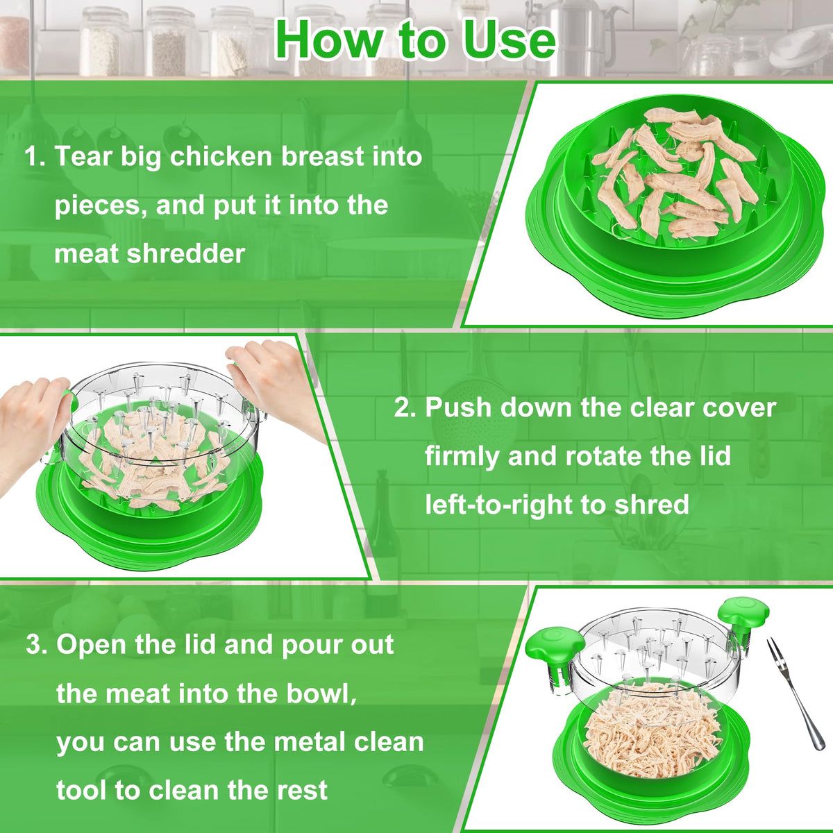 Suretivian Chicken Shredder Tool