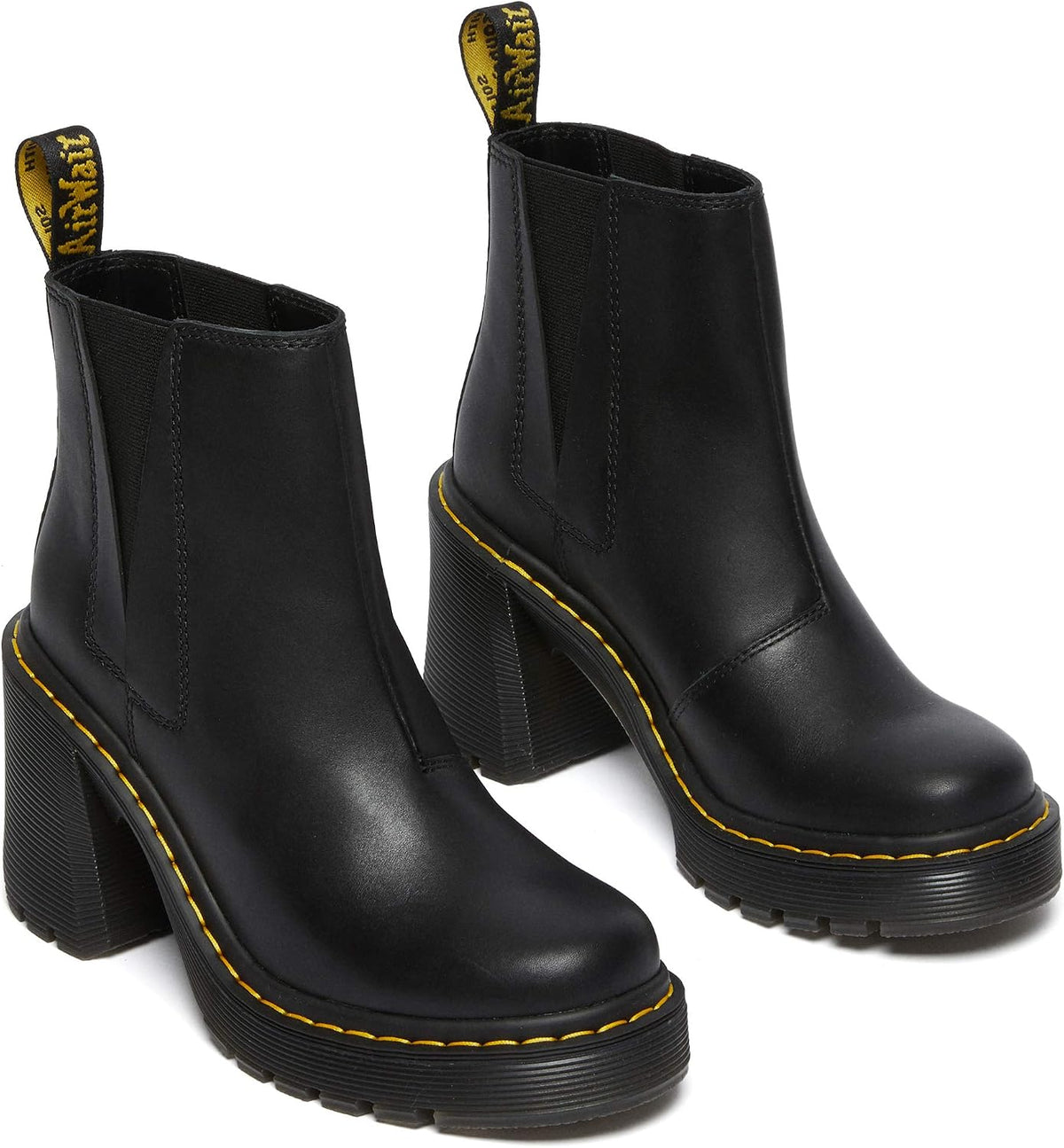Dr. Martens Women's Spence Leather Heeled Chelsea Boot