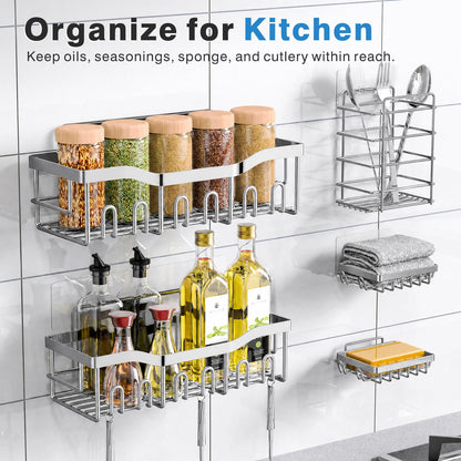 Eudele Adhesive Shower Caddy