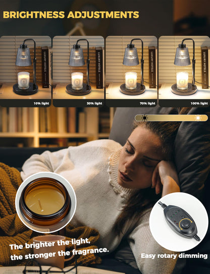 Godonlif Candle Warmer Lamp with Cycle Timer
