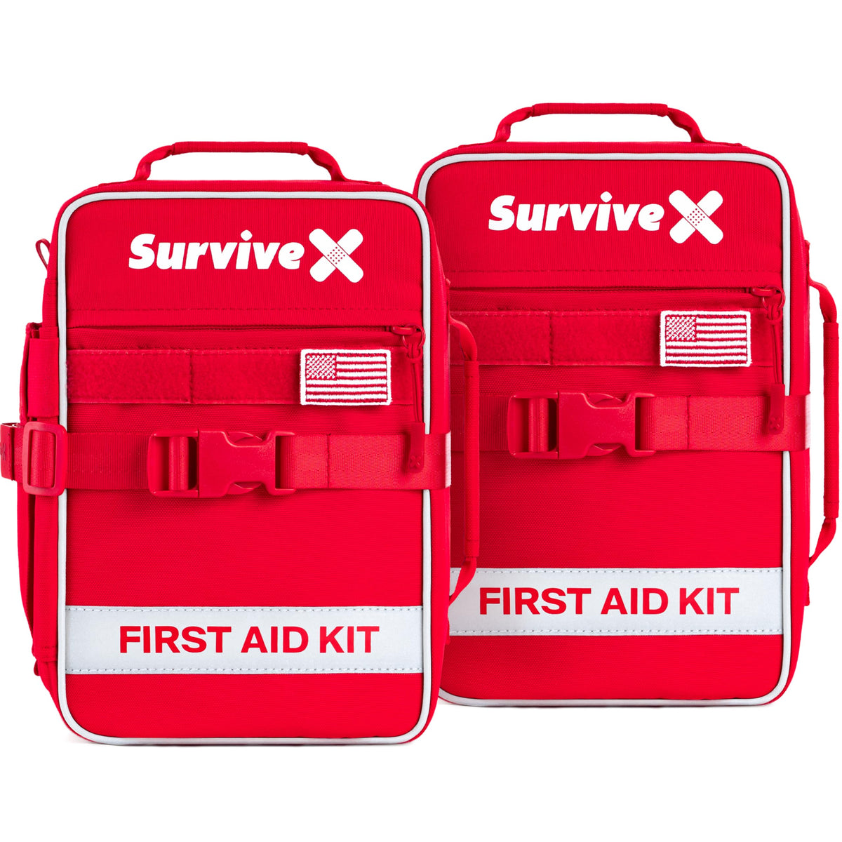 Survivex Large First Aid Kit for Car, Travel & Home - Emergency Kit