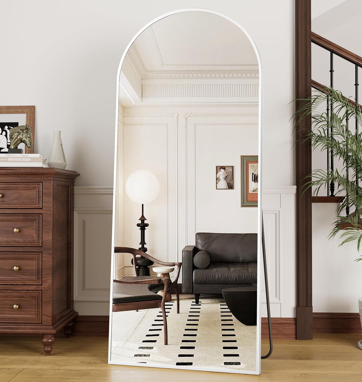 OGCAU Arched Full Length Mirror 76"x34"