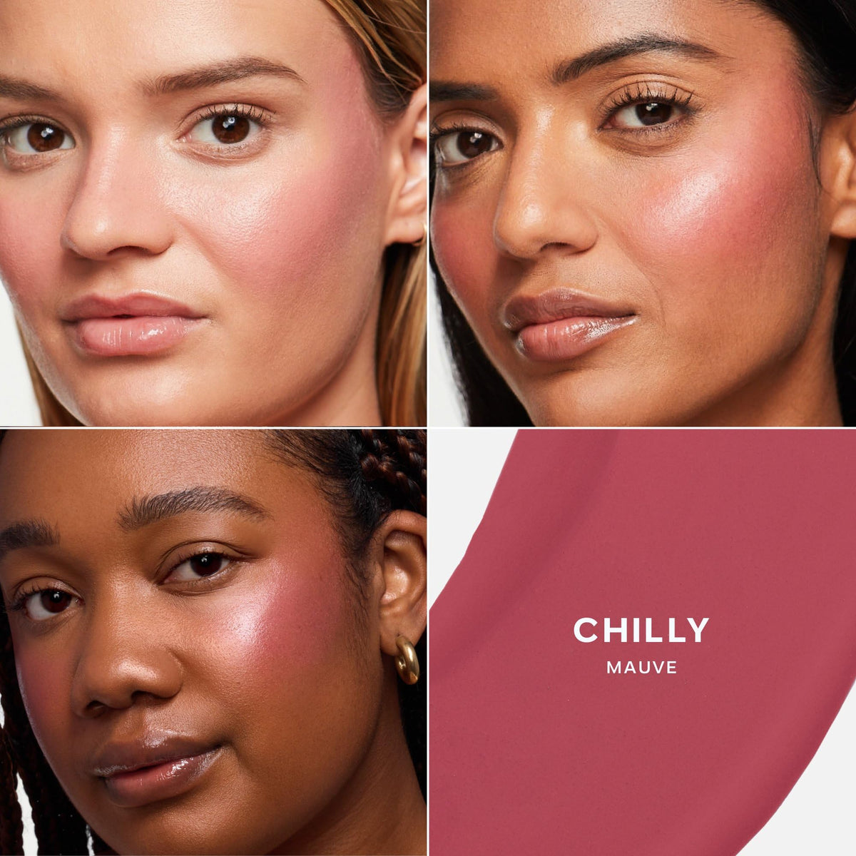 Saie Dew Liquid Blush for Cheeks - Hydrating Cream Blush Stick with a Blendable + Buildable Formula - Skincare Infused Dewy Cheek Tint for a Natural Flush - Glowy Makeup Essential - Baby (.40 Oz)