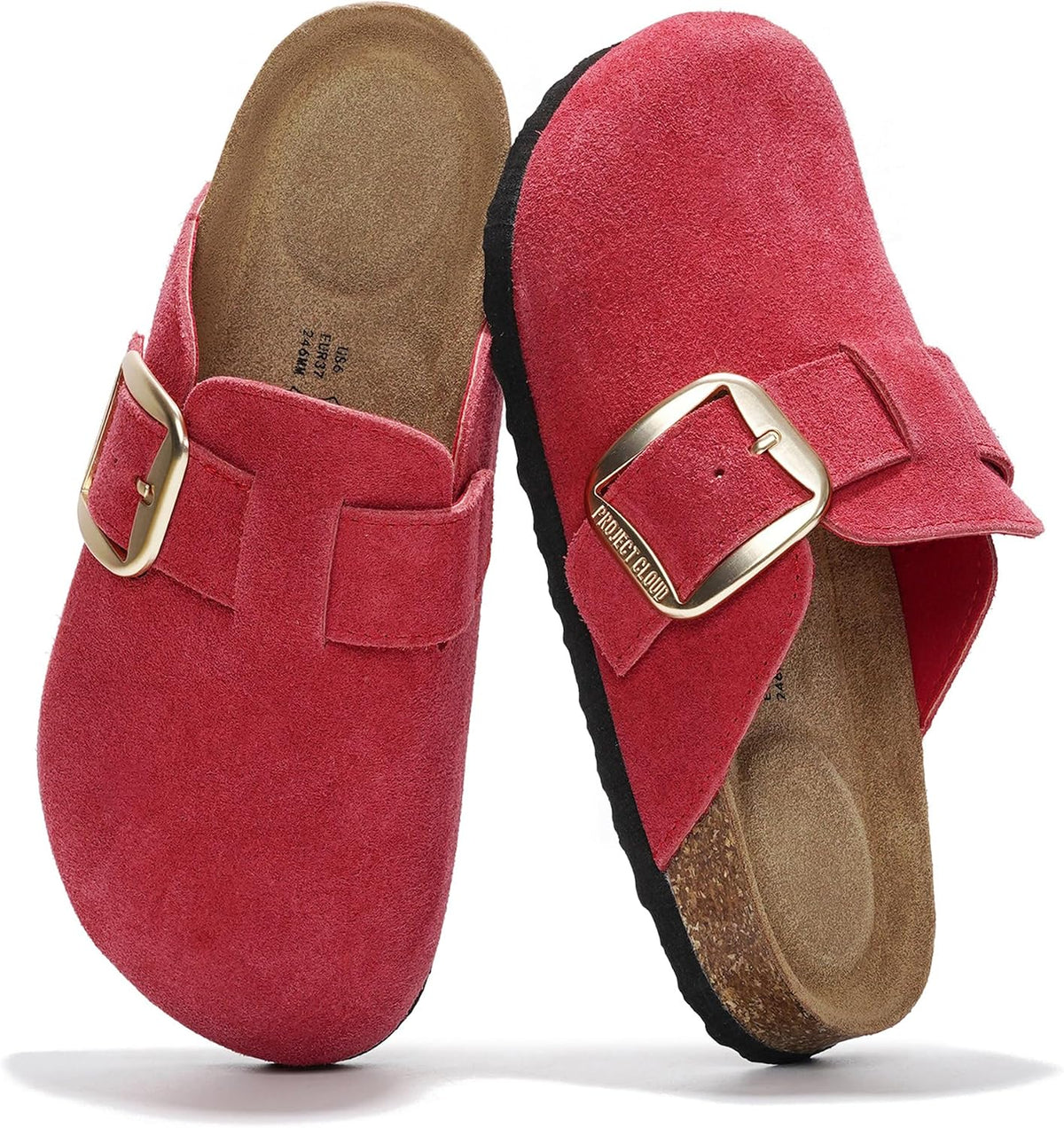 Project Cloud 100% Genuine Leather Clogs for Women Fall Shoes for Women