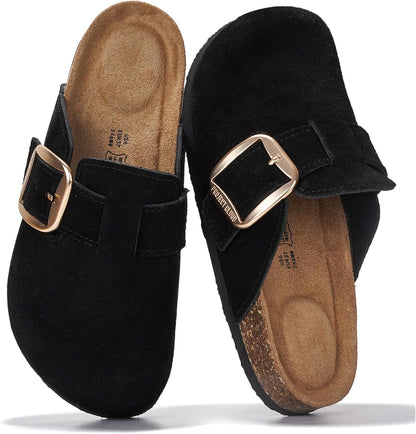 Project Cloud 100% Genuine Leather Clogs for Women Fall Shoes for Women