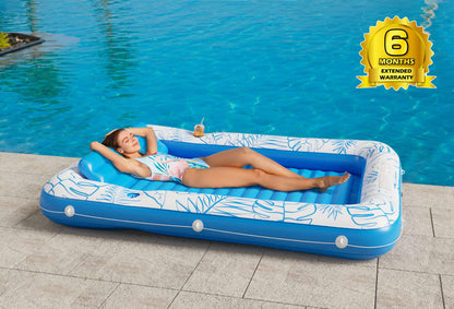 Inflatable Tanning Pool Lounger Float