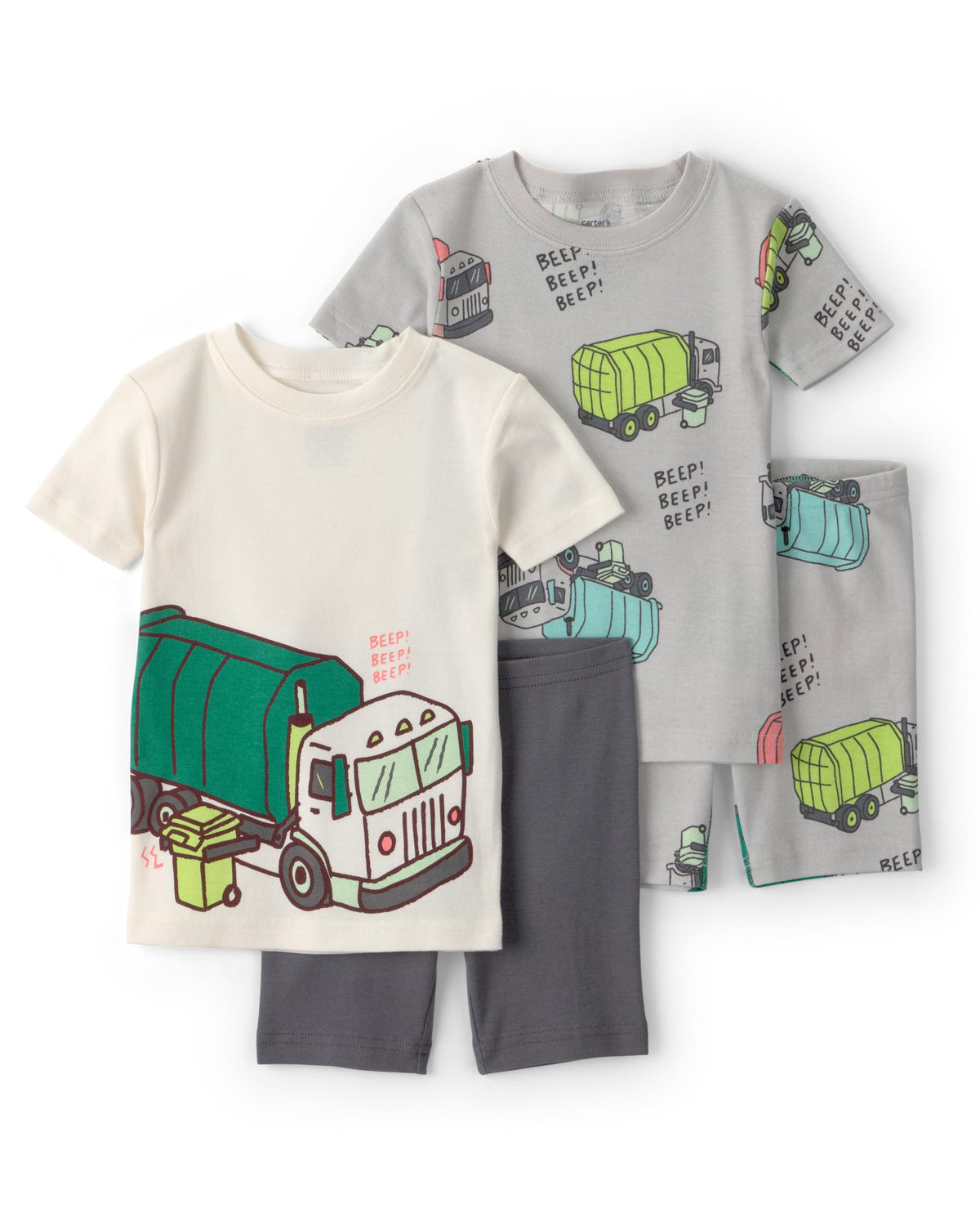 Carter's Boys' 4-piece Tight Fit Cotton Pajama Set