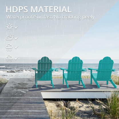 Lue Bona Hdps Adirondack Chairs Set