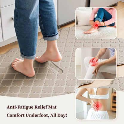 Arenarug Upgrade Scalloped Embossed Kitchen Mats
