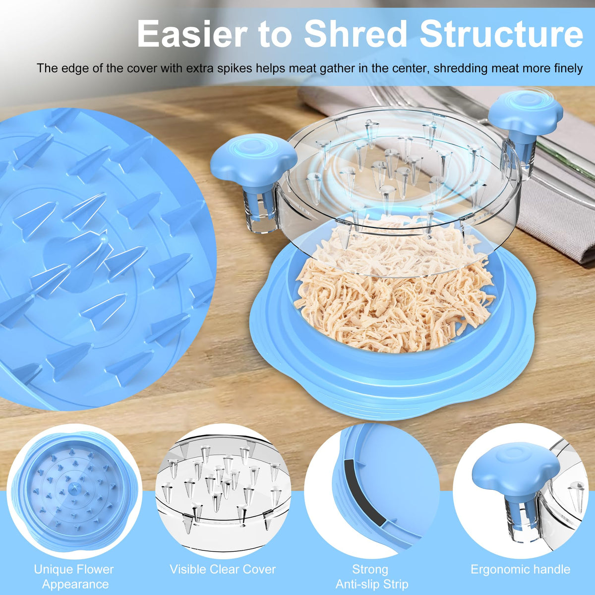 Suretivian Chicken Shredder Tool