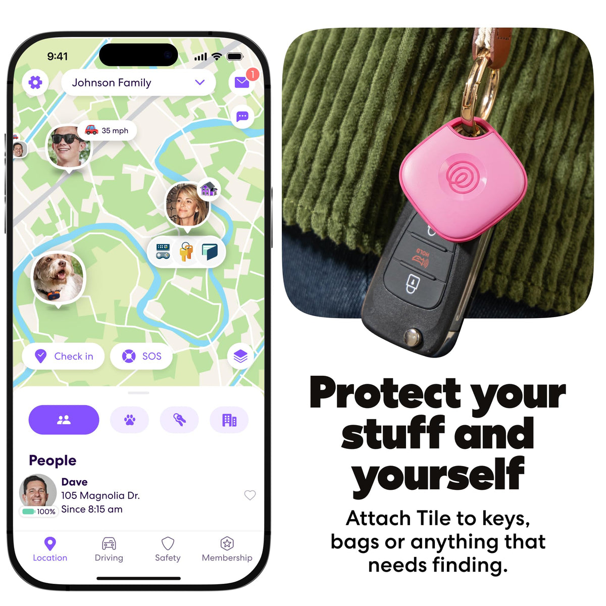 Life360 Tile - Bluetooth Tracker