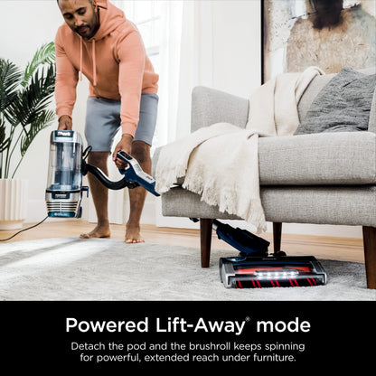 Shark AZ2002 Vertex Powered Lift-Away Upright Vacuum with Duoclean Powerfins, Self-Cleaning