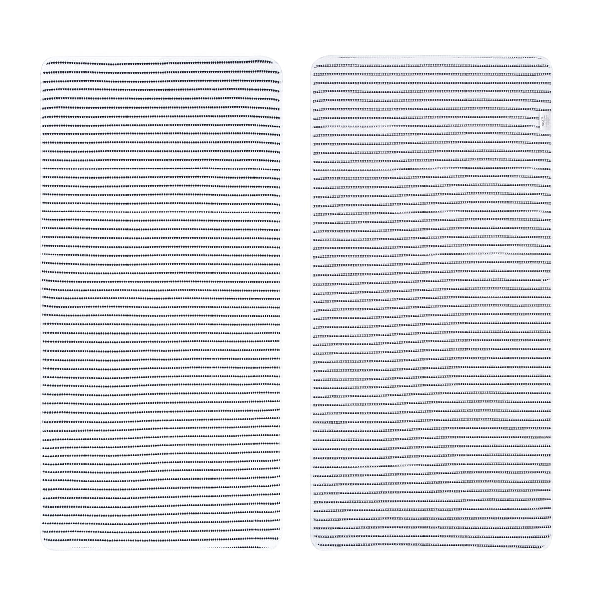 Polyte 430 Gsm Microfiber Oversize Quick Dry Lint Free Bath Towel, 60 X 30 in, 4 Pack (Waffle Weave)