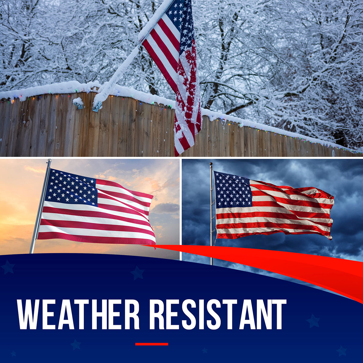 American Flag Made in Usa | American Flags for Outside 3X5