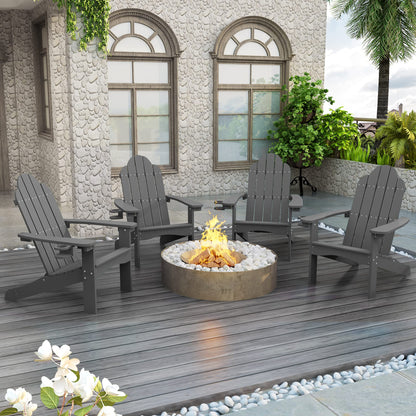 Lue Bona Hdps Adirondack Chairs Set