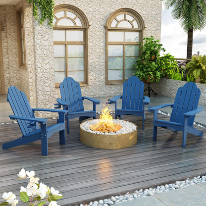 Lue Bona Hdps Adirondack Chairs Set