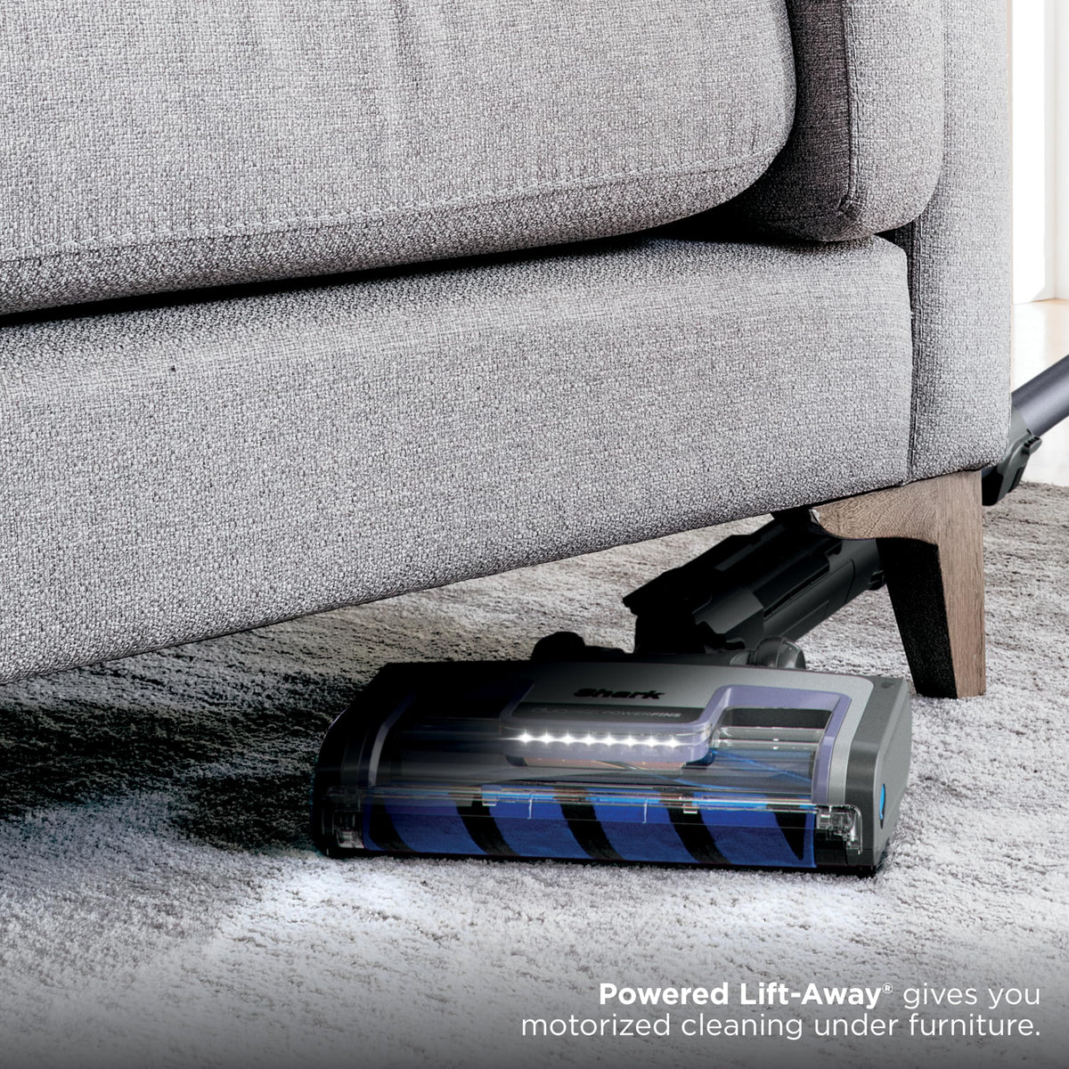 Shark AZ2002 Vertex Powered Lift-Away Upright Vacuum with Duoclean Powerfins, Self-Cleaning