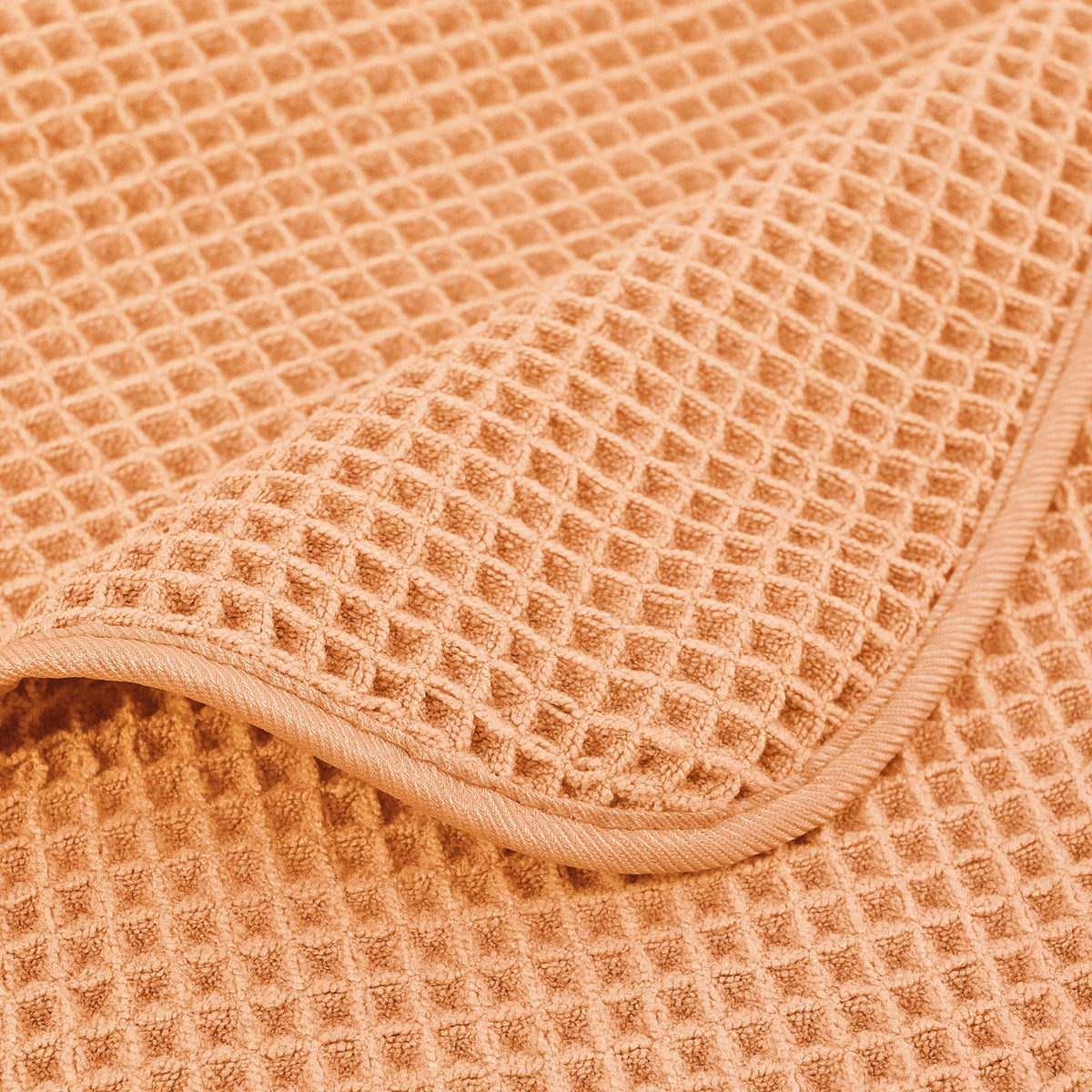 Polyte 430 Gsm Microfiber Oversize Quick Dry Lint Free Bath Towel, 60 X 30 in, 4 Pack (Waffle Weave)