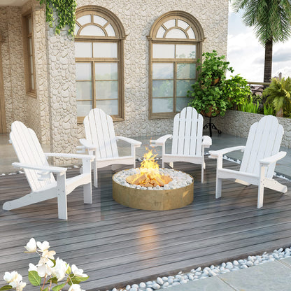 Lue Bona Hdps Adirondack Chairs Set