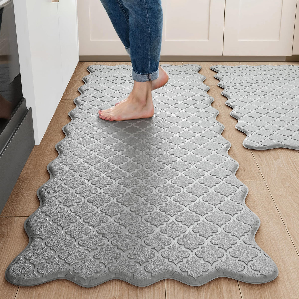 Arenarug Upgrade Scalloped Embossed Kitchen Mats