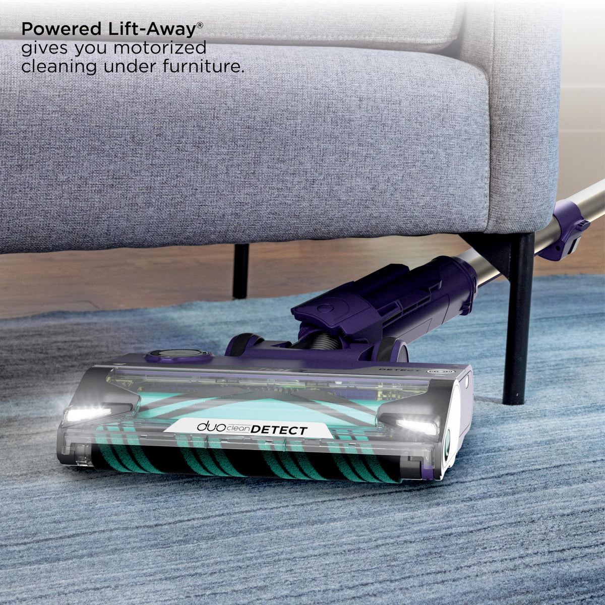 Shark AZ2002 Vertex Powered Lift-Away Upright Vacuum with Duoclean Powerfins, Self-Cleaning