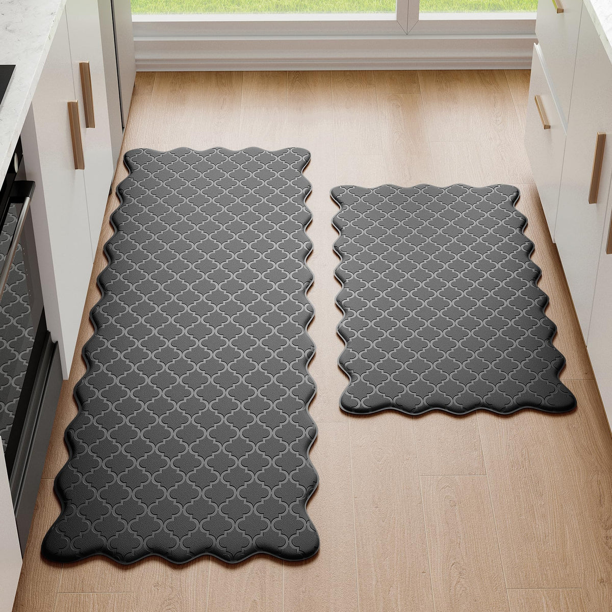 Arenarug Upgrade Scalloped Embossed Kitchen Mats