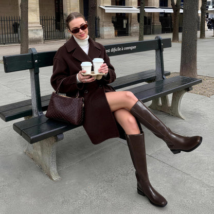 DREAM PAIRS Women's Knee High Riding Tall Boots