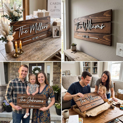 Wooden Name Sign Personalized and Custom