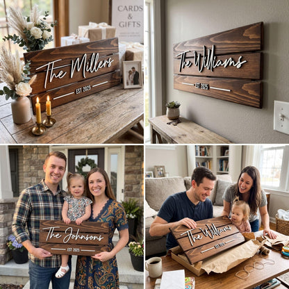 Wooden Name Sign Personalized and Custom