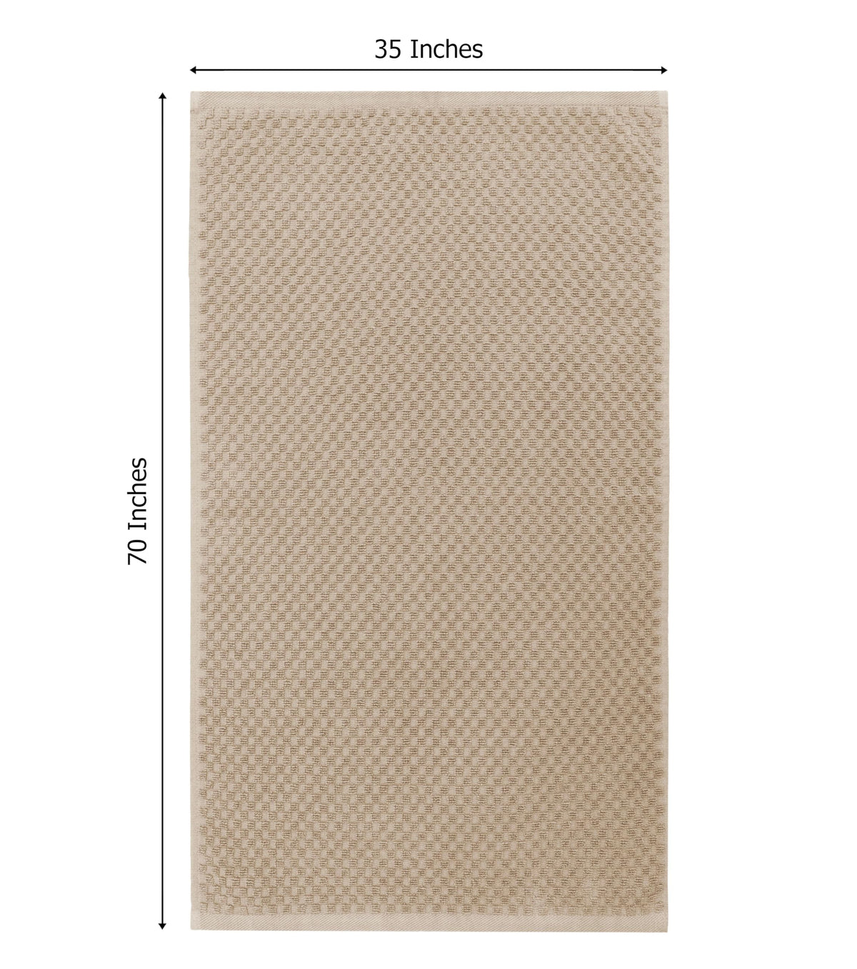 Cotton Craft- Euro Spa Set of 4 Luxury Waffle Weave Bath Towels, Oversized Pure Ringspun Cotton, 30 Inch X 56 Inch, White