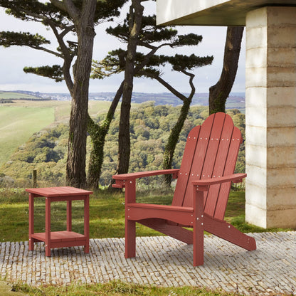 Lue Bona Hdps Adirondack Chairs Set