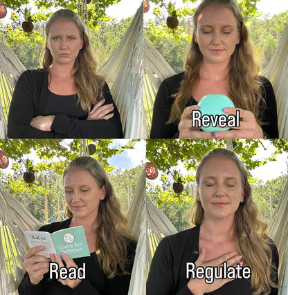 The Calm Ball – Therapist-Designed Coping Skills Magic 8 Ball with 20 Calming Strategies & Guidebook