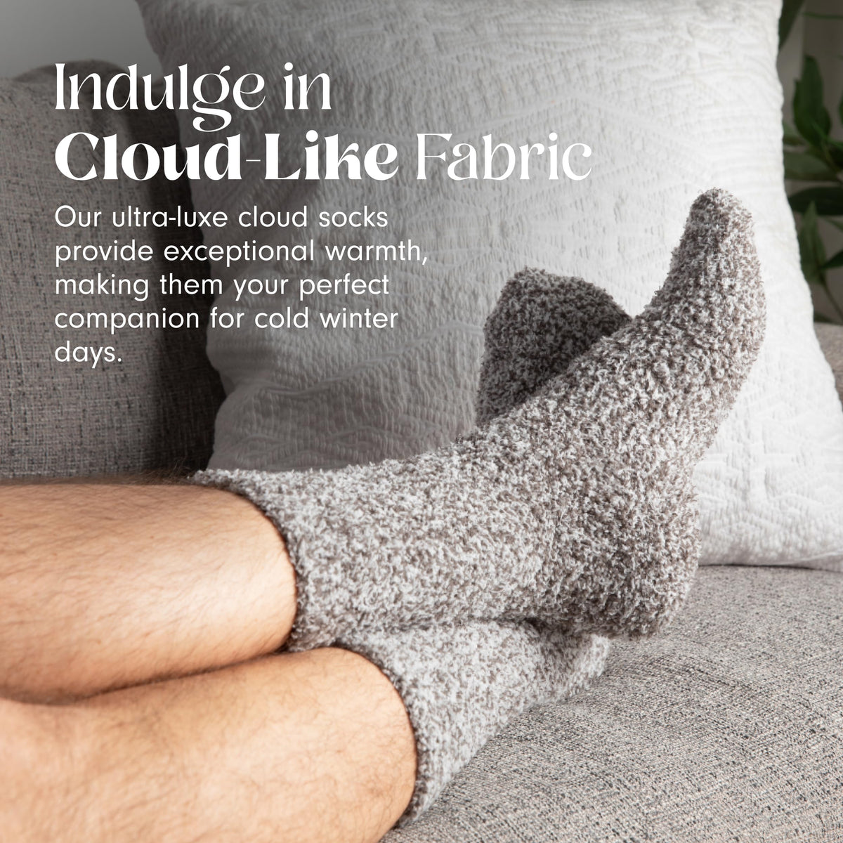 Unboxme Gifts Warm & Cozy Ultra-Luxe Cloud Sock