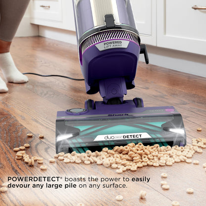 Shark AZ2002 Vertex Powered Lift-Away Upright Vacuum with Duoclean Powerfins, Self-Cleaning