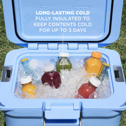 Coleman Pro Heavy-Duty 45qt Ultra-Light Premium Hard Cooler, Extra-Thick Insulation Keeps Ice Up to 4 Days, 74-Can Capacity