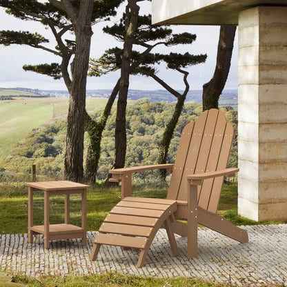 Lue Bona Hdps Adirondack Chairs Set