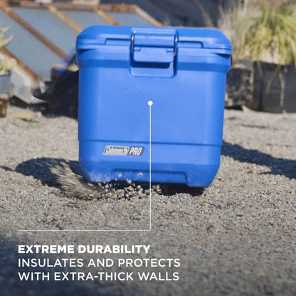 Coleman Pro Heavy-Duty 45qt Ultra-Light Premium Hard Cooler, Extra-Thick Insulation Keeps Ice Up to 4 Days, 74-Can Capacity