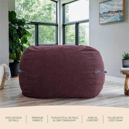 Big Joe Fuf Oversized Couch with Removable Cover