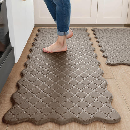 Arenarug Upgrade Scalloped Embossed Kitchen Mats