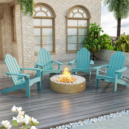 Lue Bona Hdps Adirondack Chairs Set