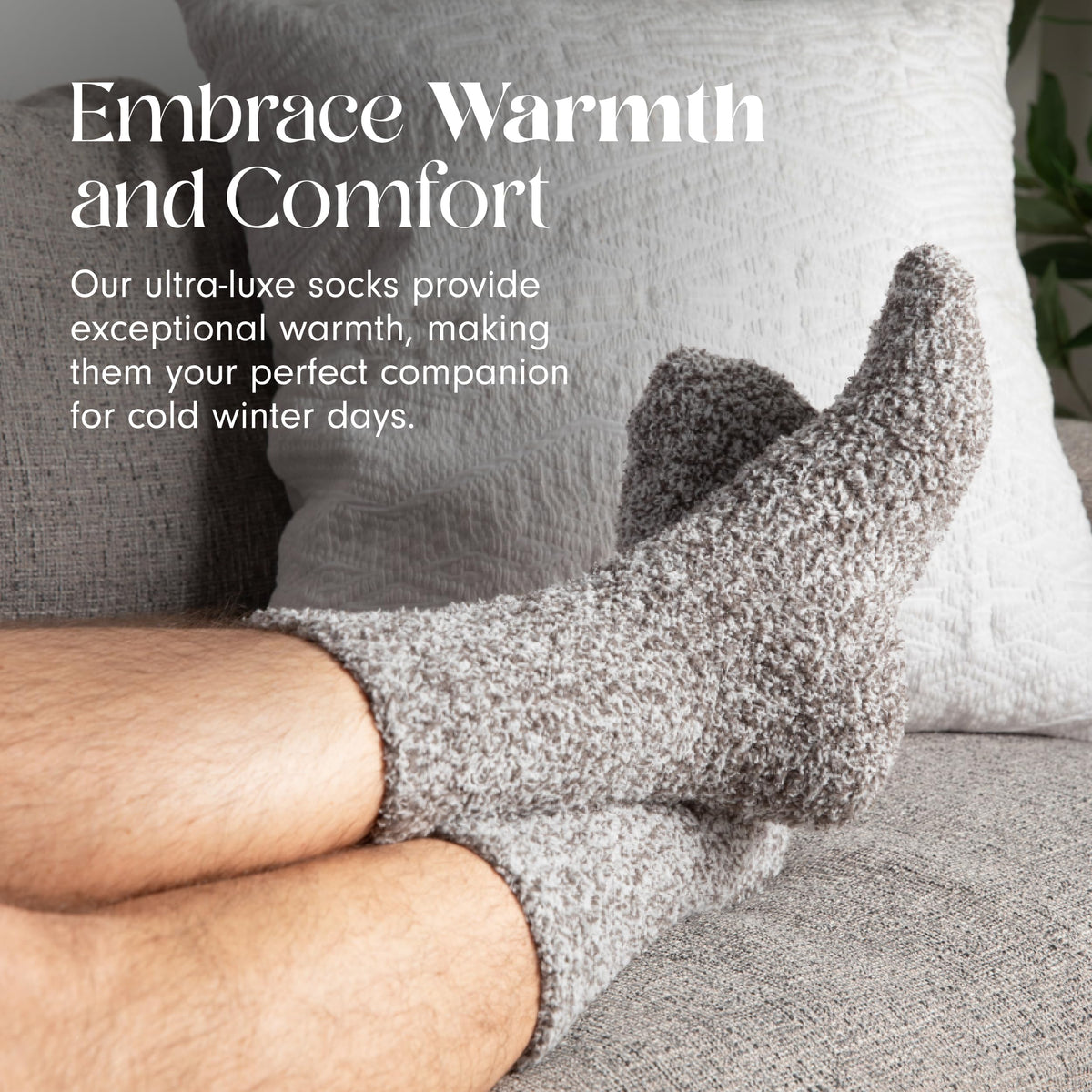 Unboxme Gifts Warm & Cozy Ultra-Luxe Cloud Sock