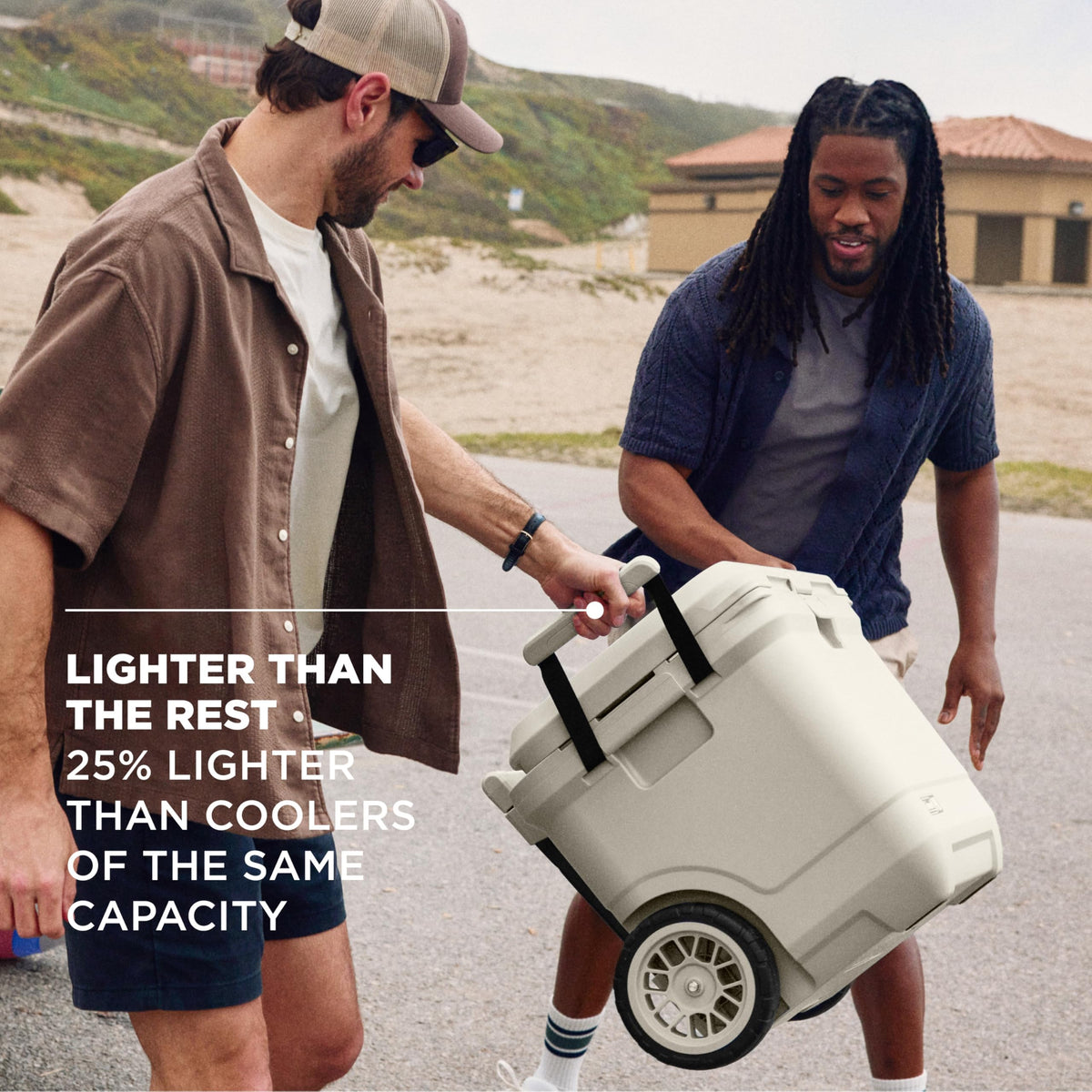 Coleman Pro Heavy-Duty 45qt Ultra-Light Premium Hard Cooler, Extra-Thick Insulation Keeps Ice Up to 4 Days, 74-Can Capacity