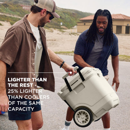 Coleman Pro Heavy-Duty 45qt Ultra-Light Premium Hard Cooler, Extra-Thick Insulation Keeps Ice Up to 4 Days, 74-Can Capacity