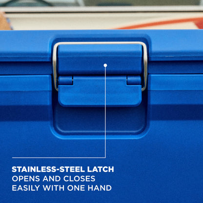 Coleman Pro Heavy-Duty 45qt Ultra-Light Premium Hard Cooler, Extra-Thick Insulation Keeps Ice Up to 4 Days, 74-Can Capacity