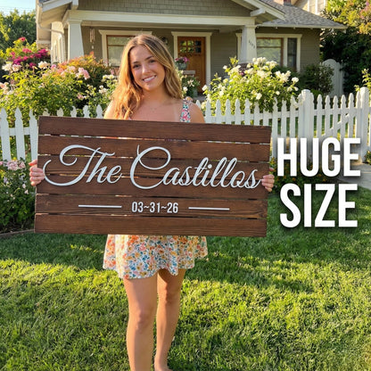 Wooden Name Sign Personalized and Custom