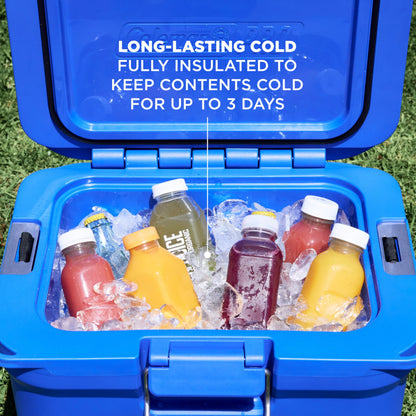 Coleman Pro Heavy-Duty 45qt Ultra-Light Premium Hard Cooler, Extra-Thick Insulation Keeps Ice Up to 4 Days, 74-Can Capacity